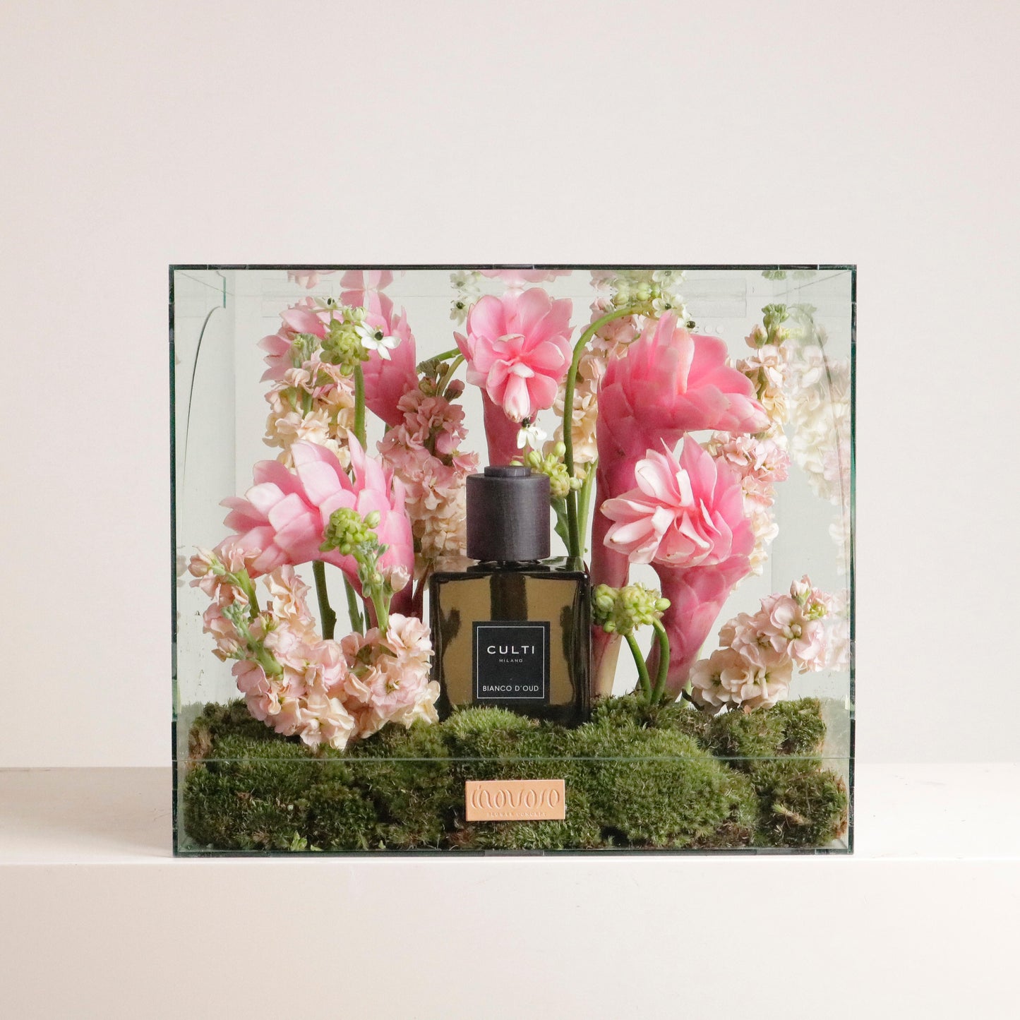 FLOWER & DIFFUSER GIFT BOX PINK
