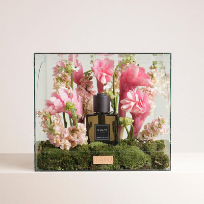 FLOWER & DIFFUSER GIFT BOX PINK