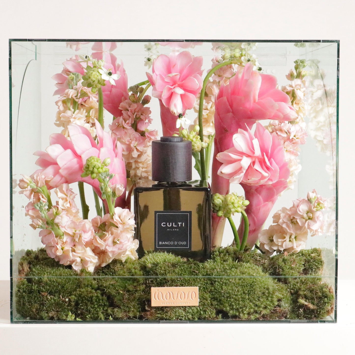 FLOWER & DIFFUSER GIFT BOX PINK