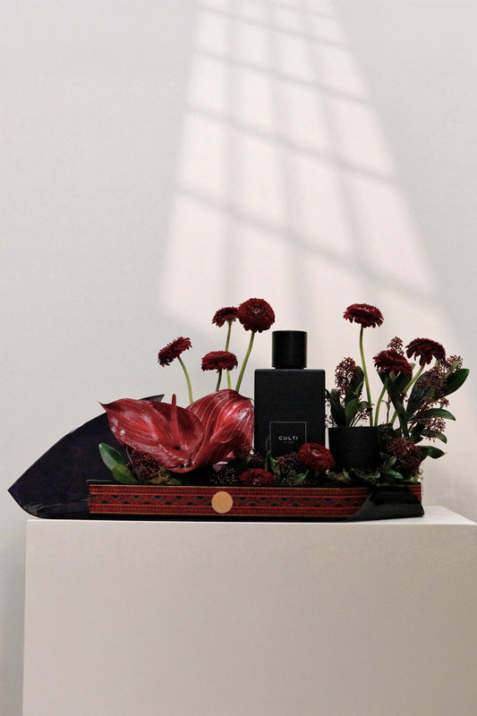 Black Label Flower Set