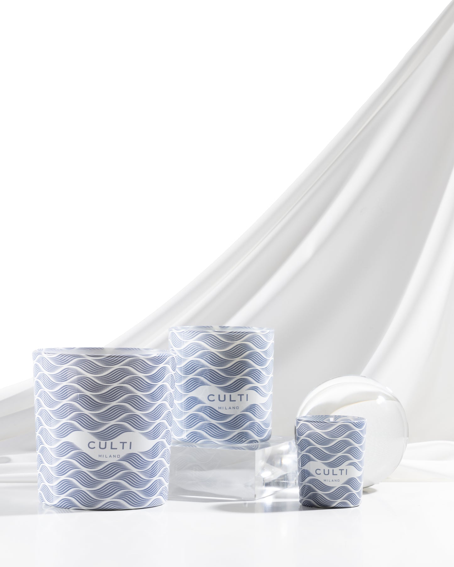 CANDLE 550g ONDE DI TESSUTO